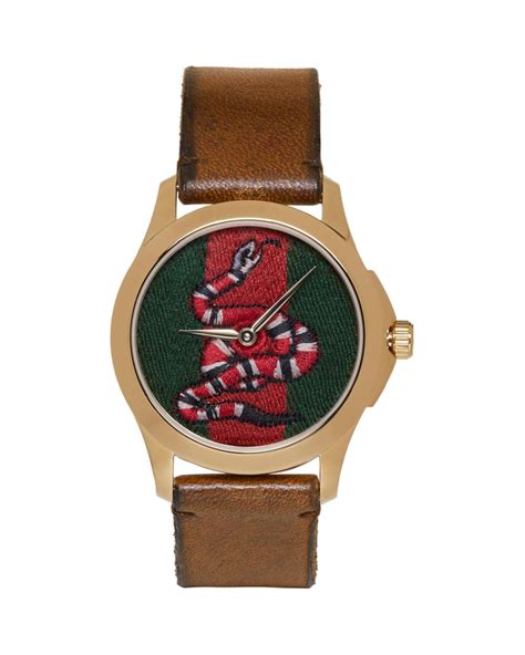 bee gucci watch|gucci timeless snake watch.